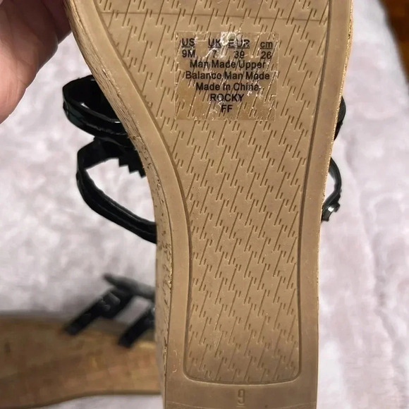 Circus by Sam Edelman Rocky black sandals size 9 - Picture 6 of 8